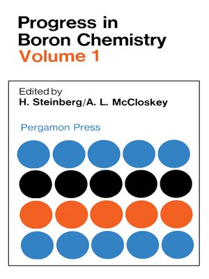 cover image of Progress in Boron Chemistry
